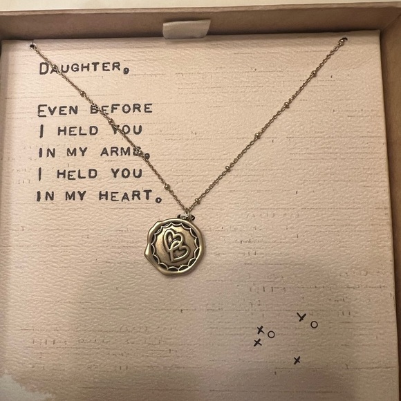 Daughter Heart Necklace .New in Box - Picture 1 of 6